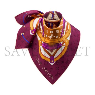 LOUIS VUITTON FLOWER AND STRAPS SQUARE 90 M97470 (90*90cm)